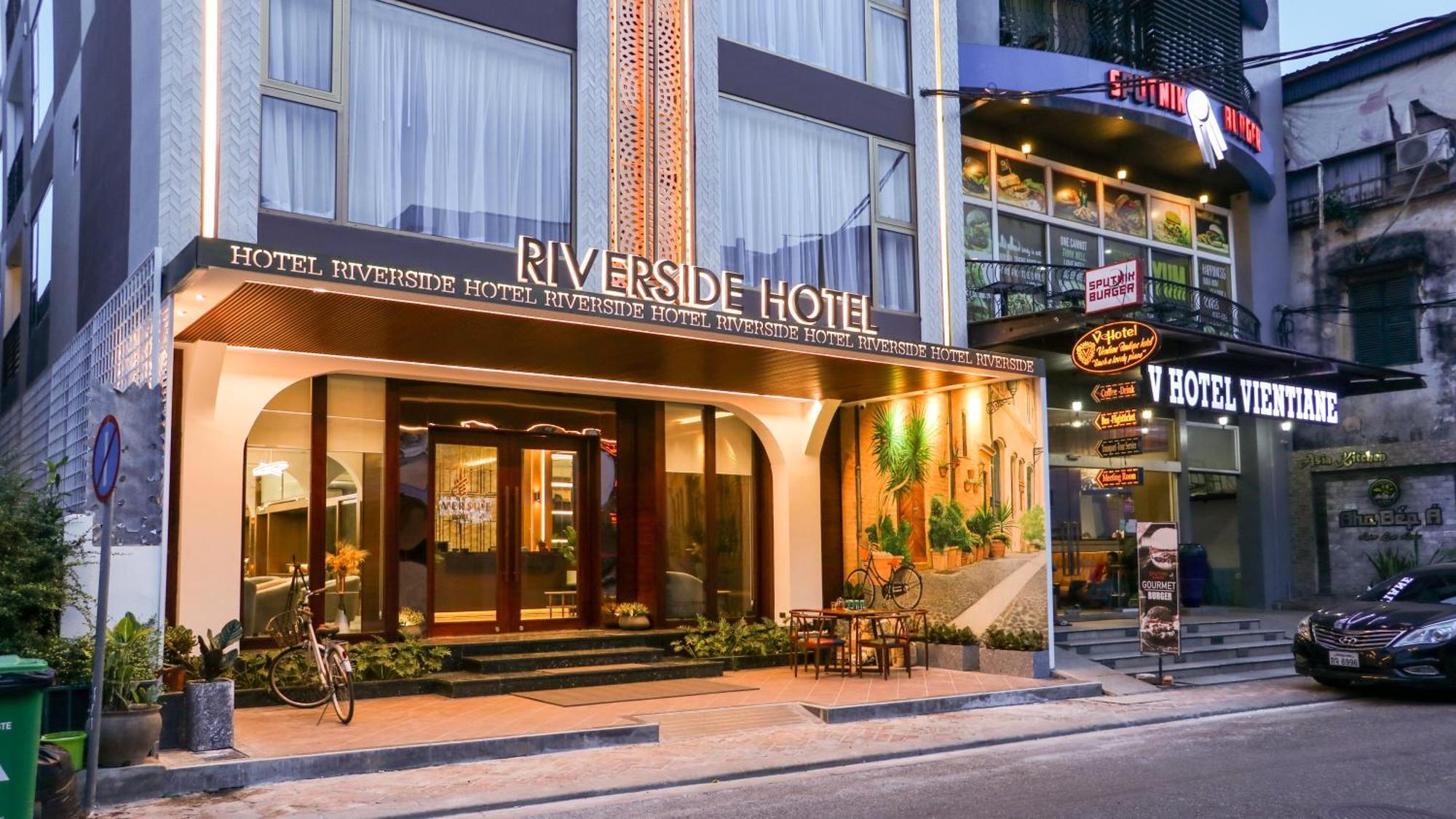 Riverside Hotel В'єнтьян Екстер'єр фото